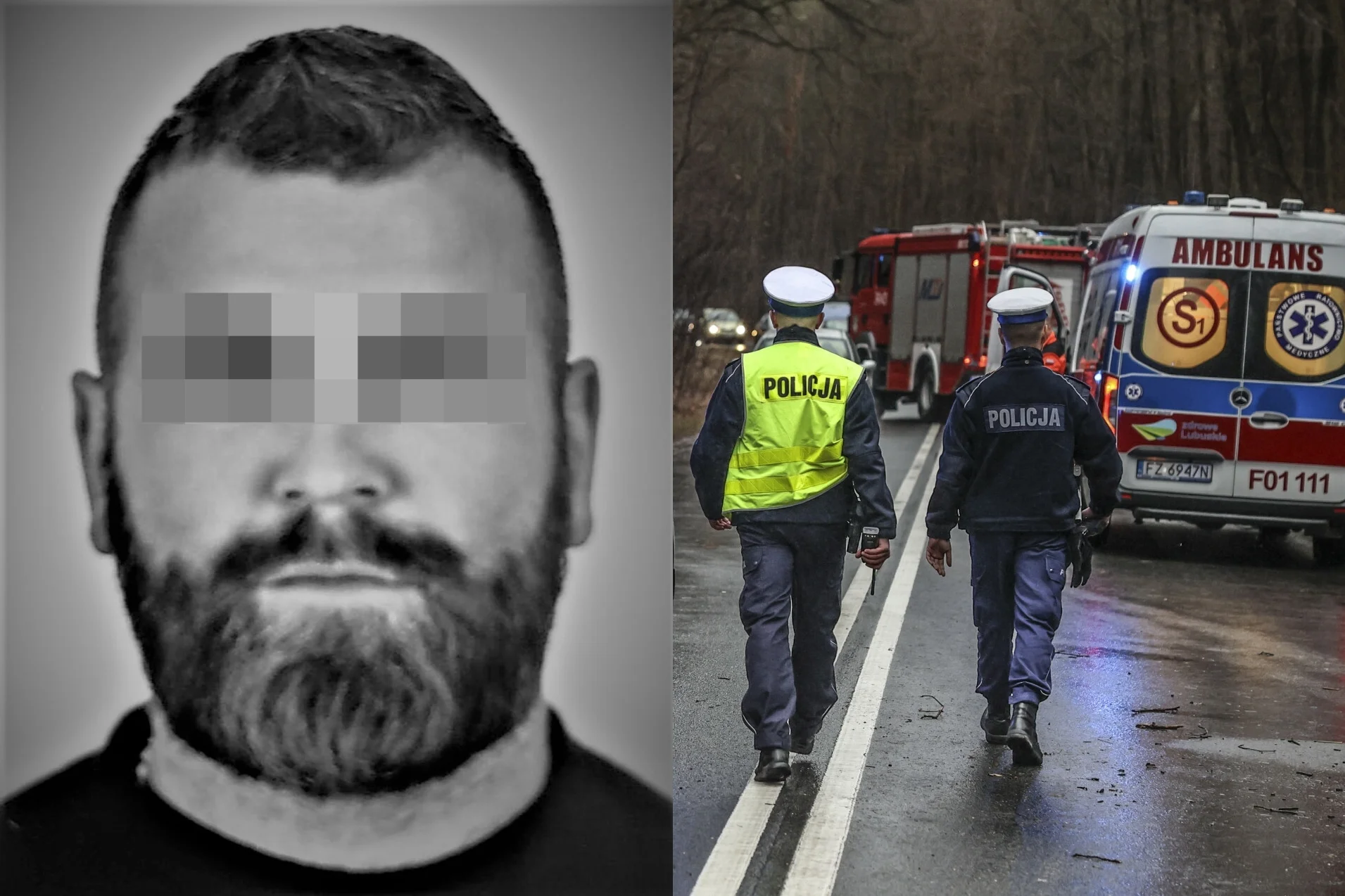 Policjant, który spowodował wypadek drogowy, był pod wpływem alkoholu.