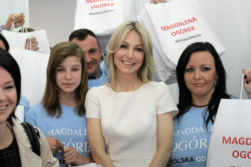 Magdalena Ogórek na spotkaniu z wyborcami w Rzeszowie mówiła o wsparciu ze strony Polek.