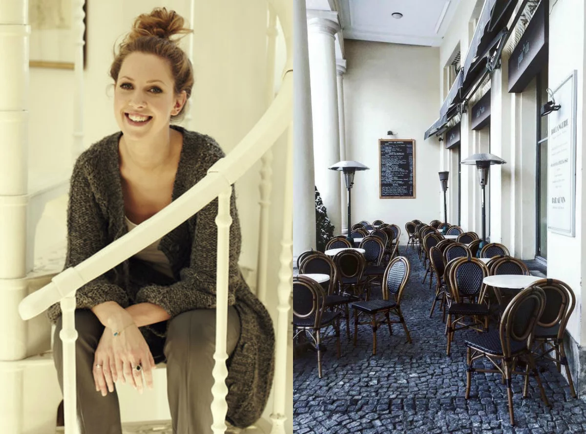 Justyna Kosmala miała być dyplomatką, a została restauratorką.