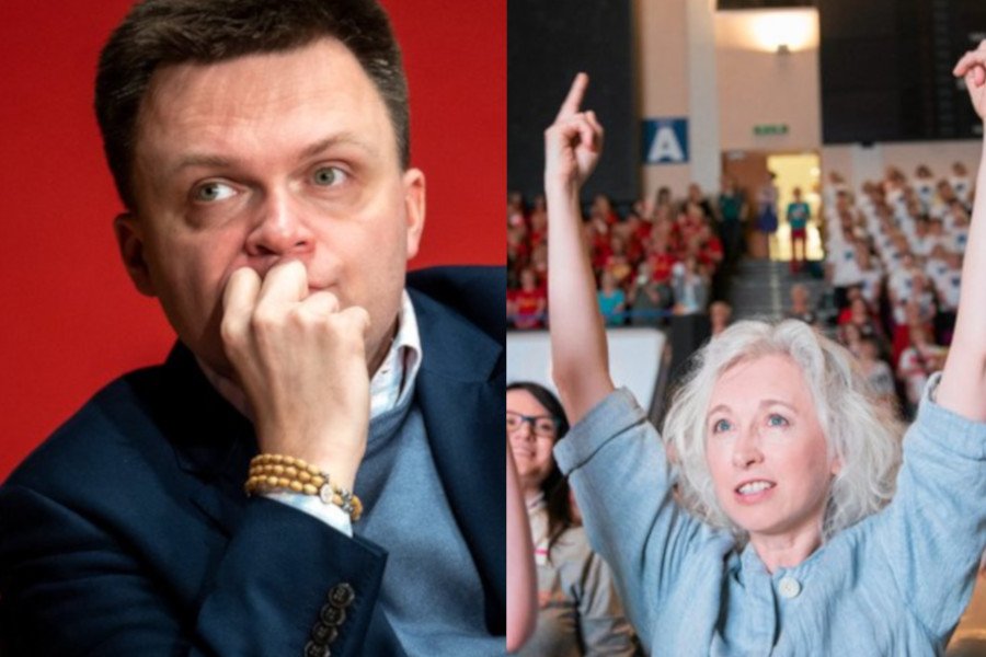 Manuela Gretkowska skrytykowała Szymona Hołownię za jego opinię o filmie "Tylko nie mów nikomu"