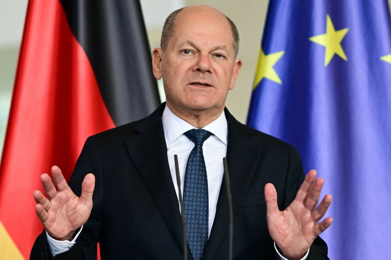 Wojna w Ukrainie. Kanclerz Niemiec wezwał Rosję do podjęcia sprawiedliwego pokoju.