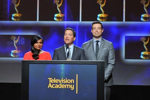 Bruce Rosenblum, Mindy Kaling i Carson Daly