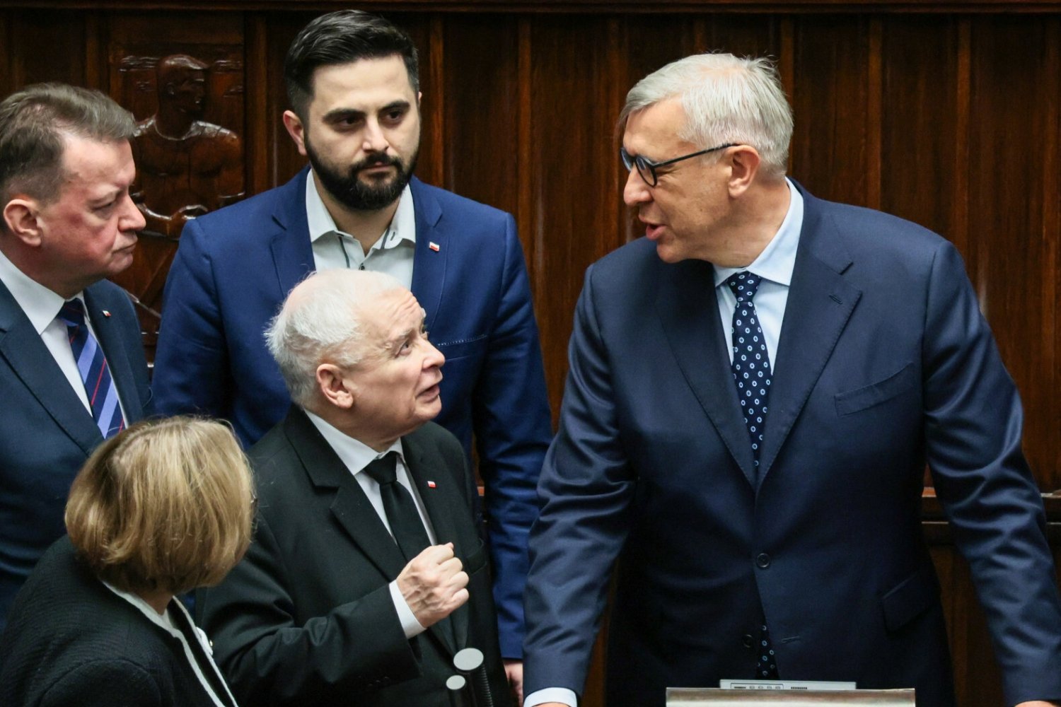 Tak Kaczyński podsumował awanturę w Sejmie. Nawiązał do sceny z Biblii