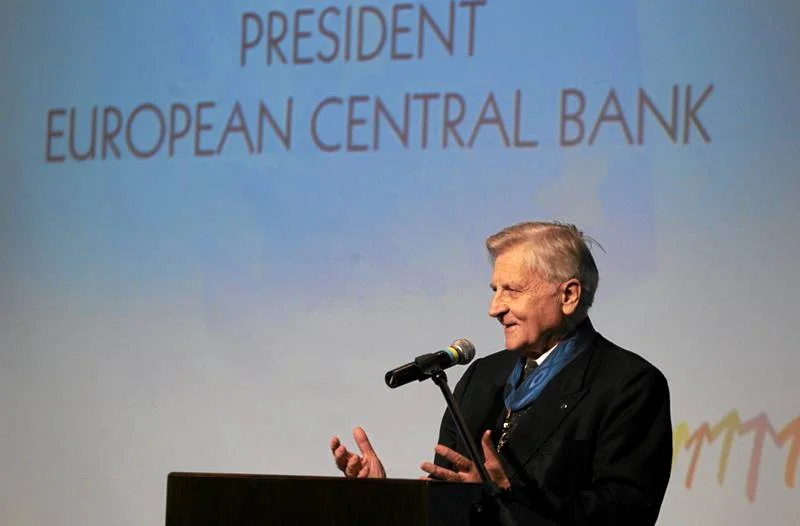 Były Prezes EBC, Jean-Claude Trichet, podczas konferencji ekonomicznej w Warszawie