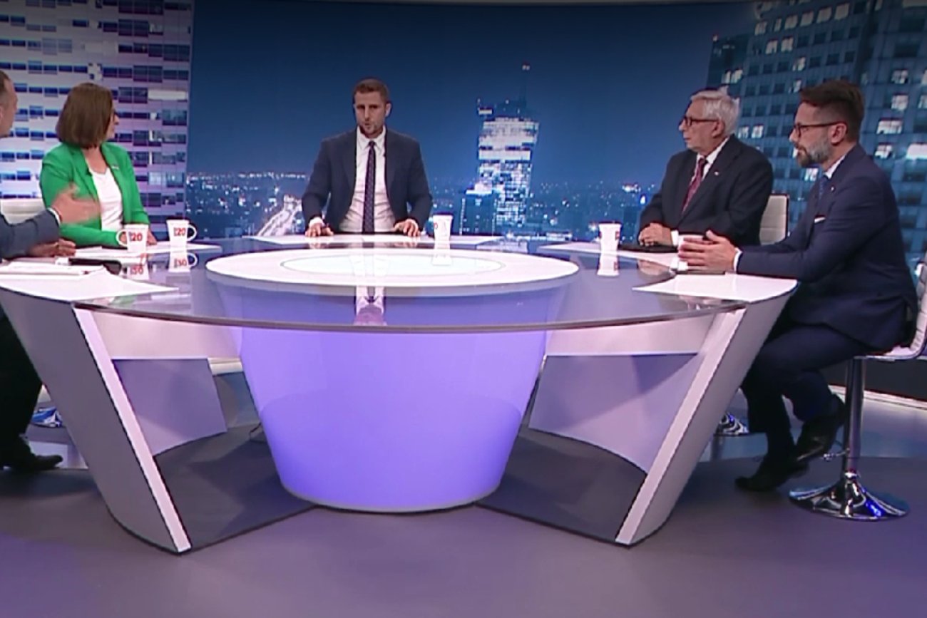 Awantura w studiu TVP Info. "Szczujecie Polaków Niemcami"