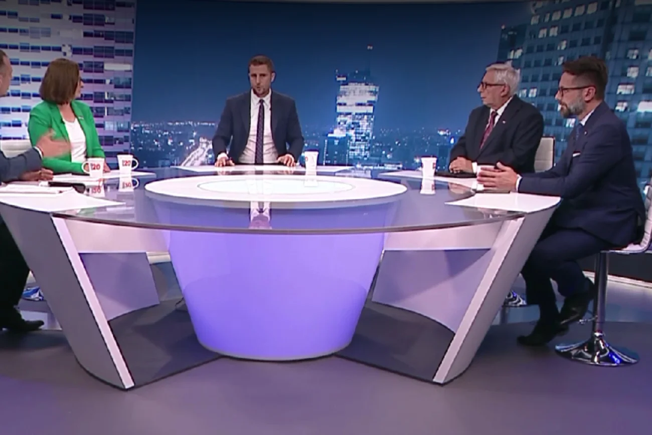 Awantura w studiu TVP Info. "Szczujecie Polaków Niemcami"
