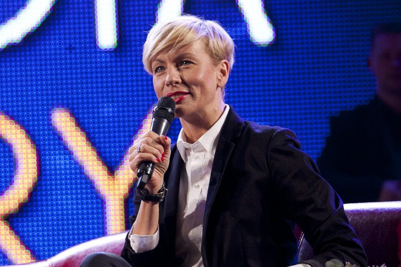 Anita Werner jest krytykowana za rozmowę z Adamem Hofmanem.