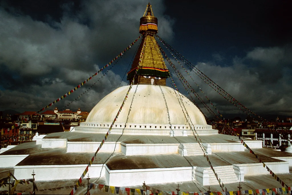 Stupa Boudhanath, Katmandu, fot. Maciej Wojtkowiak