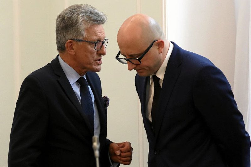 Sędzia Dariusz Drajewicz przeskoczył dwa szczeble w niecały rok.