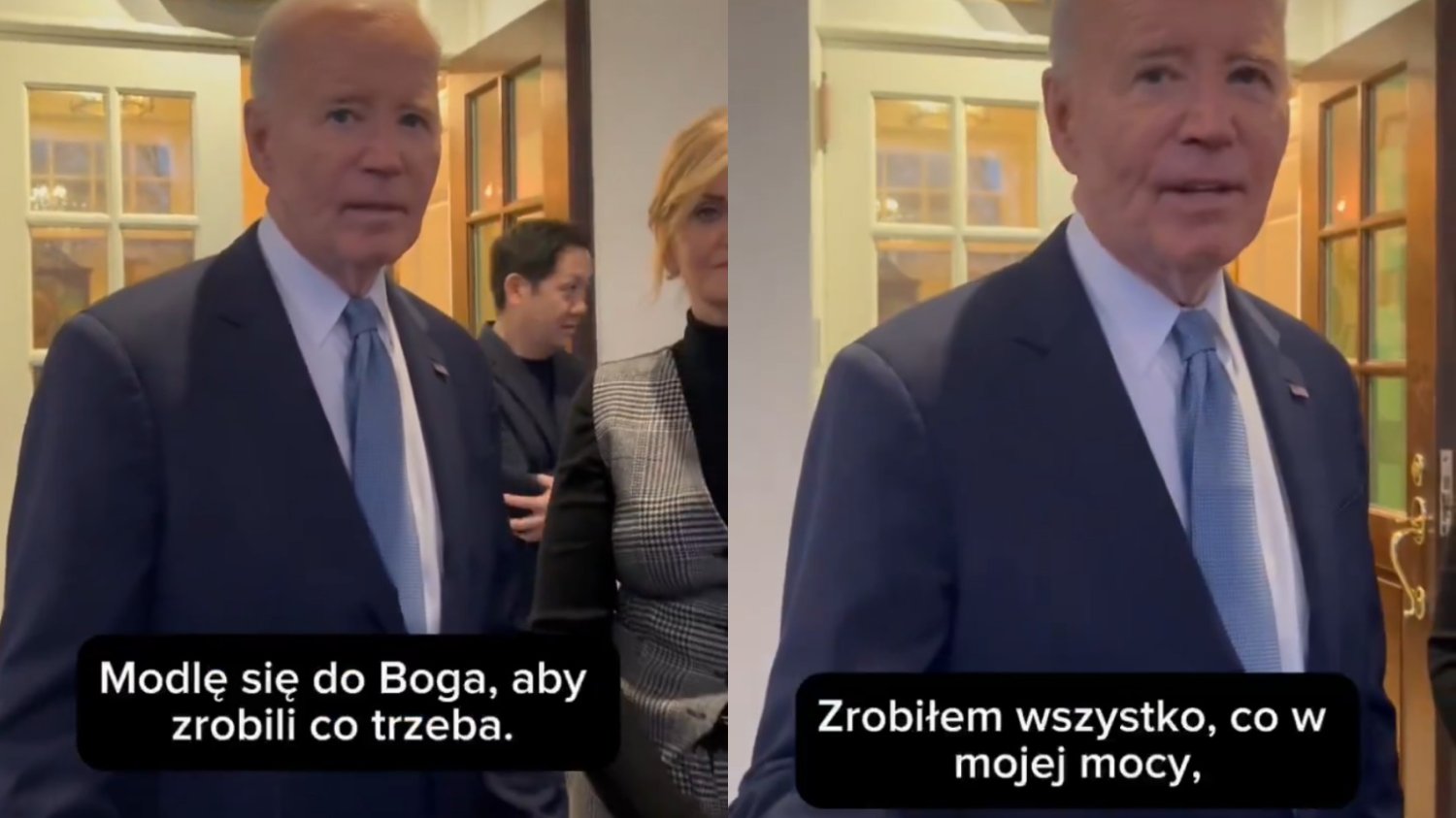 To mogły być ostatnie takie słowa Bidena w roli prezydenta. Zwrócił się do Polaków Ostatnie słowa prezydenta Joe Bidena do Polaków. Padło zdanie o Putinie