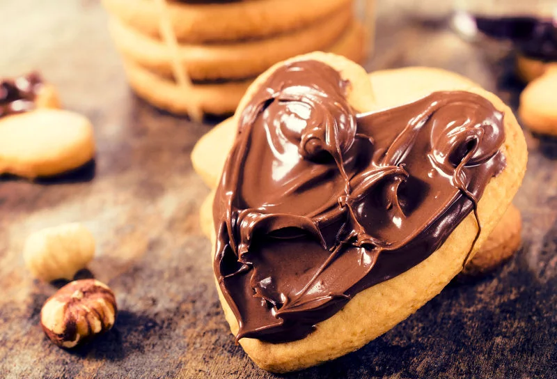Nutella również jest wymieniana wśród prezentów na Walentynki