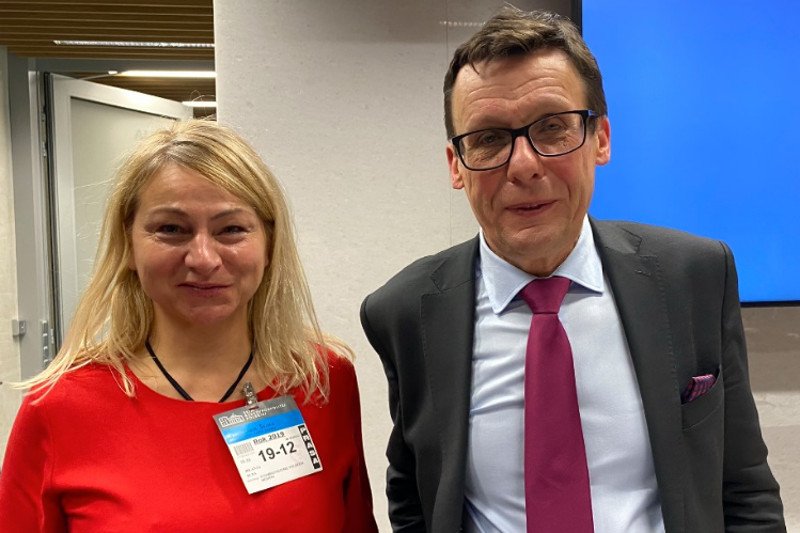 Jolanta Duda i Marek Ast, poseł PiS i przewodniczący Sejmowej Komisji Sprawiedliwości i Praw Człowieka.