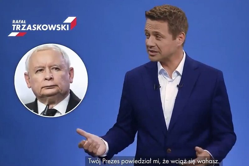 W swoim najnowszym spocie Trzaskowski apeluje do Andrzeja Dudy.