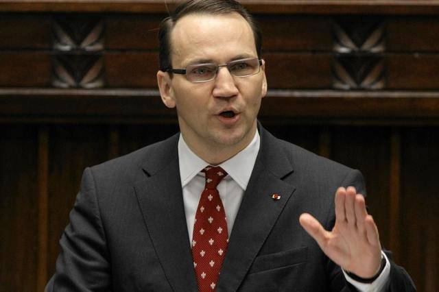 Minister spraw zagranicznych Radosław Sikorski