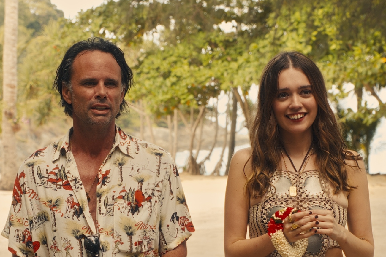 Biały Lotos 3: obsada, w tym: Walton Goggins i Aimee Lou Wood Walton Goggins i Aimee Lou Wood w "Biały Lotos 3"