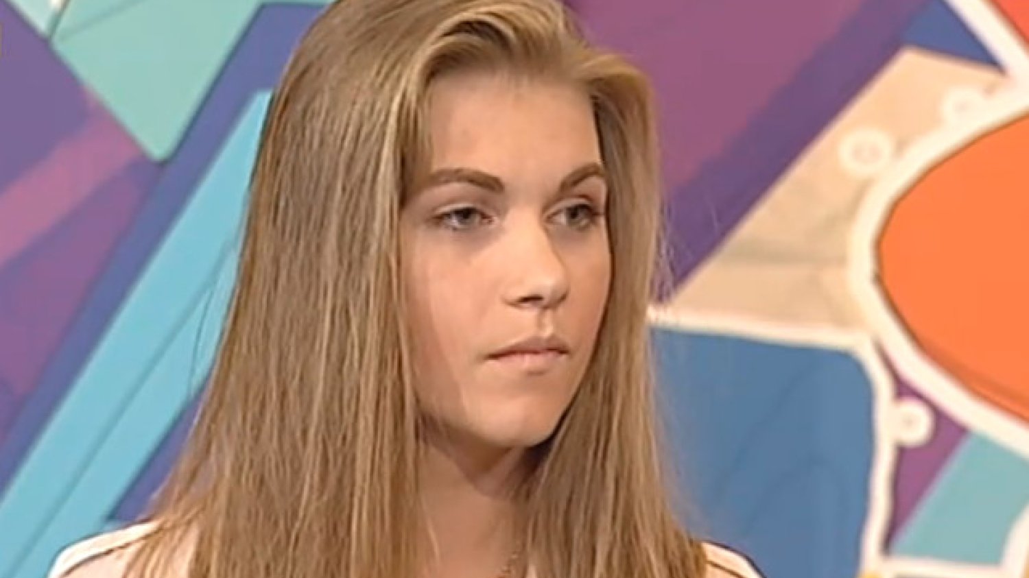 Maria Sokołowska podczas programu "Westerplatte młodych"