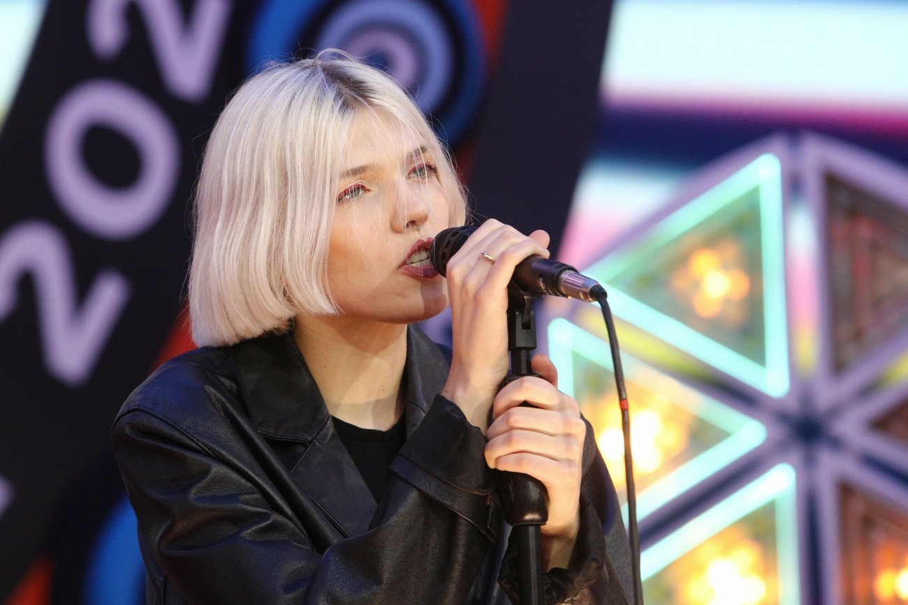 Daria Zawiałow została wypromowana przez Spotify na Times Square.