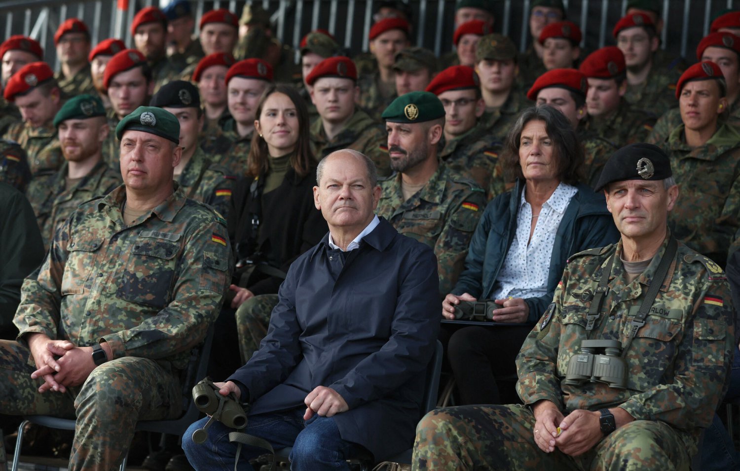 Kanclerz Niemiec Olaf Scholz. RFN może stać się nowym członkiem stałym RB ONZ.