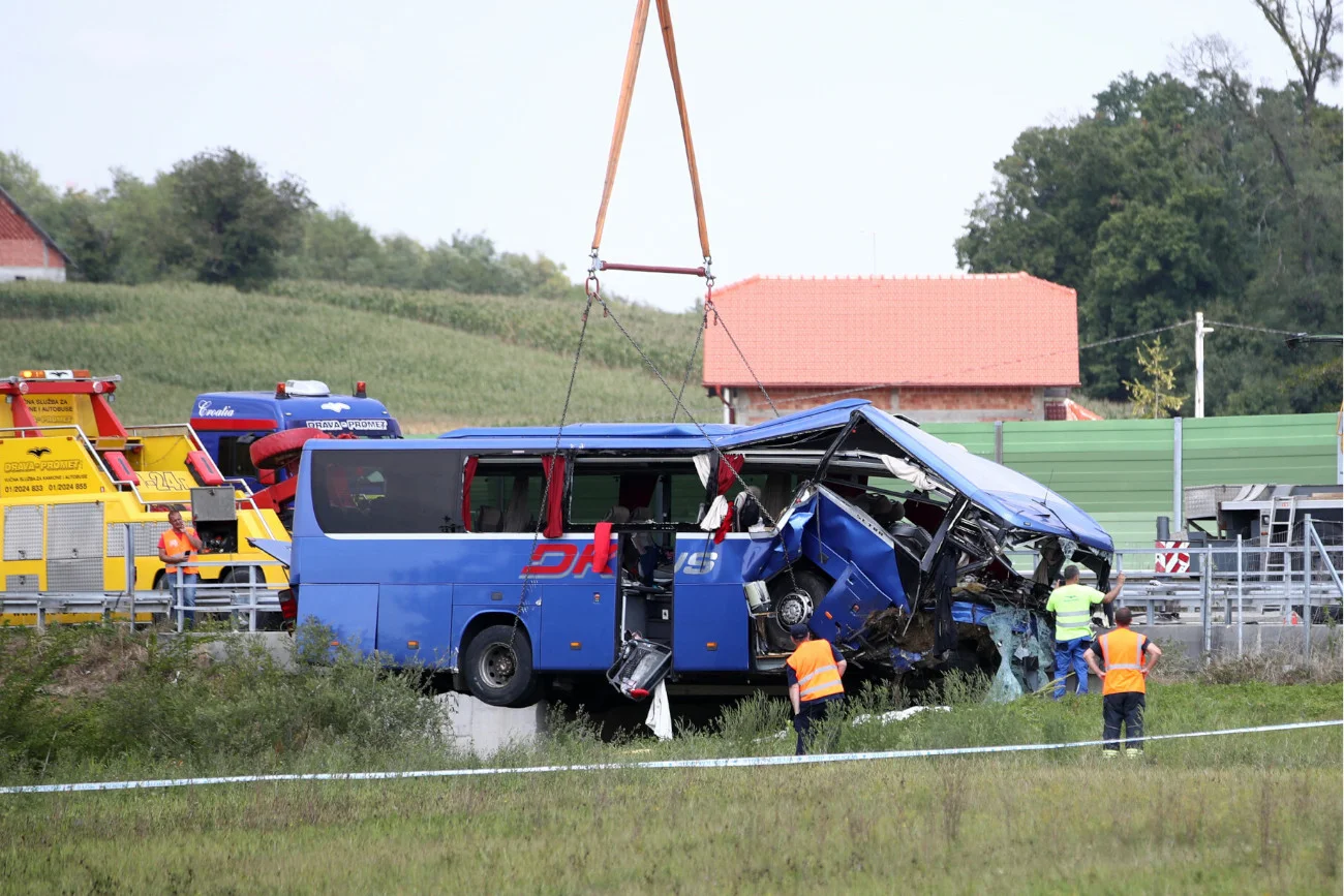 wypadek chorwacja kierowca wypadek polskiego autokaru w Chorwacji