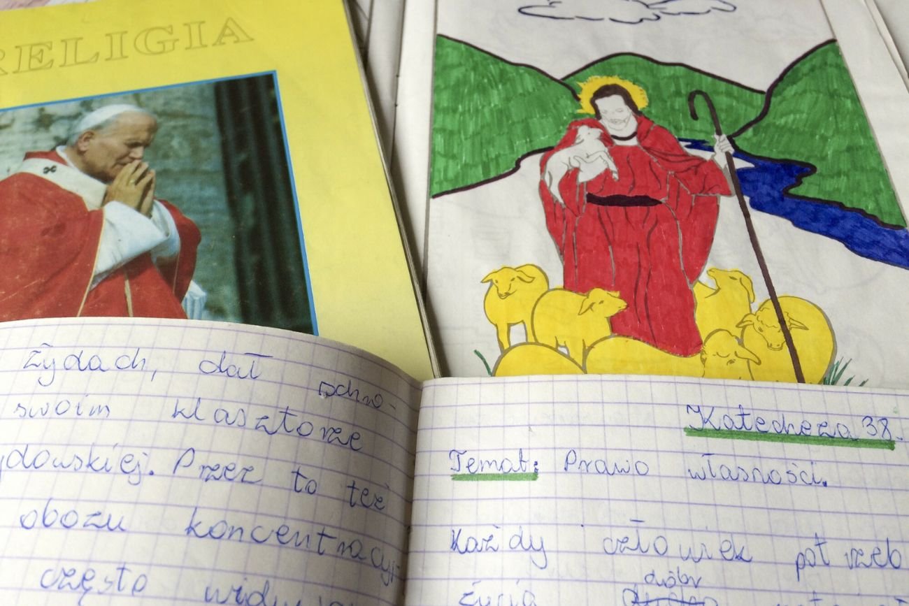 Zajęcia katechezy.