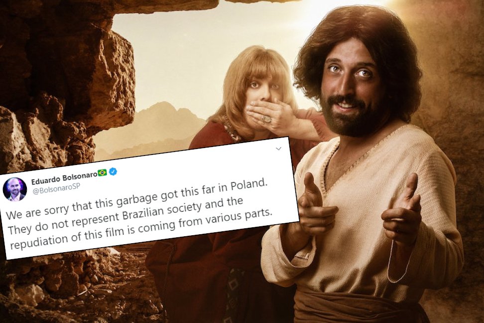 "Pierwsze kuszenie Chrystusa" to kontrowersyjna komedia, która miała premierę 3 grudnia 2019 roku