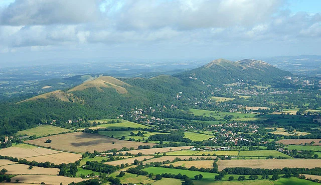 Krajobraz Malvern Hills