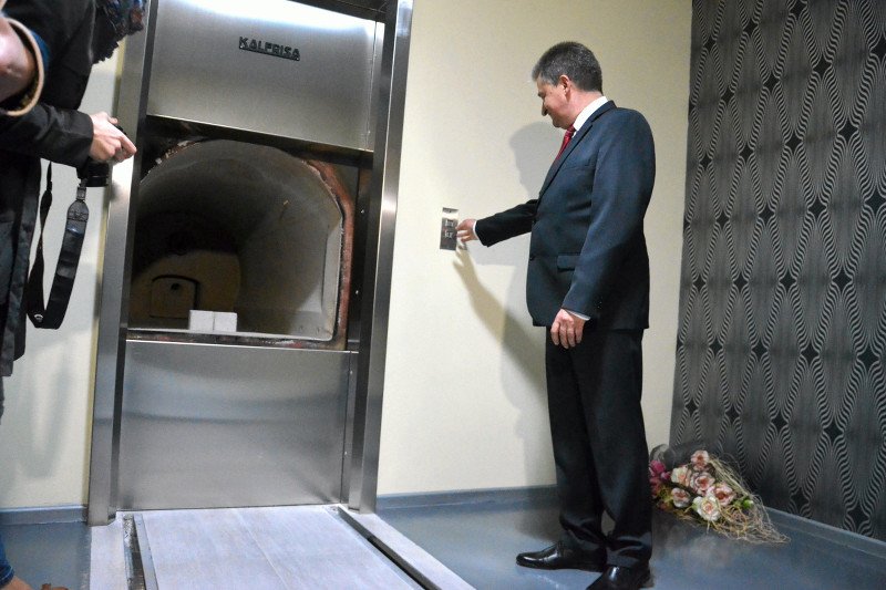 Otwarcie spopielarni w Radomiu