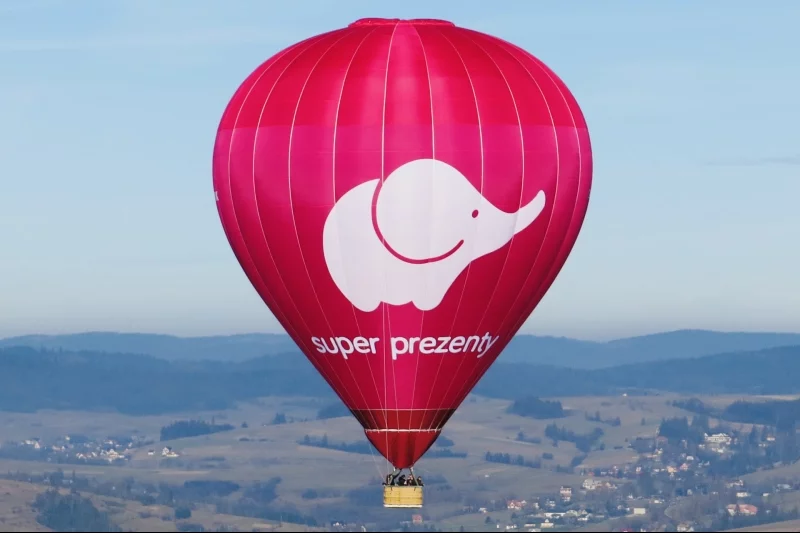 Absolutną nowością w ofercie sklepu jest różowy balon Super Prezentów