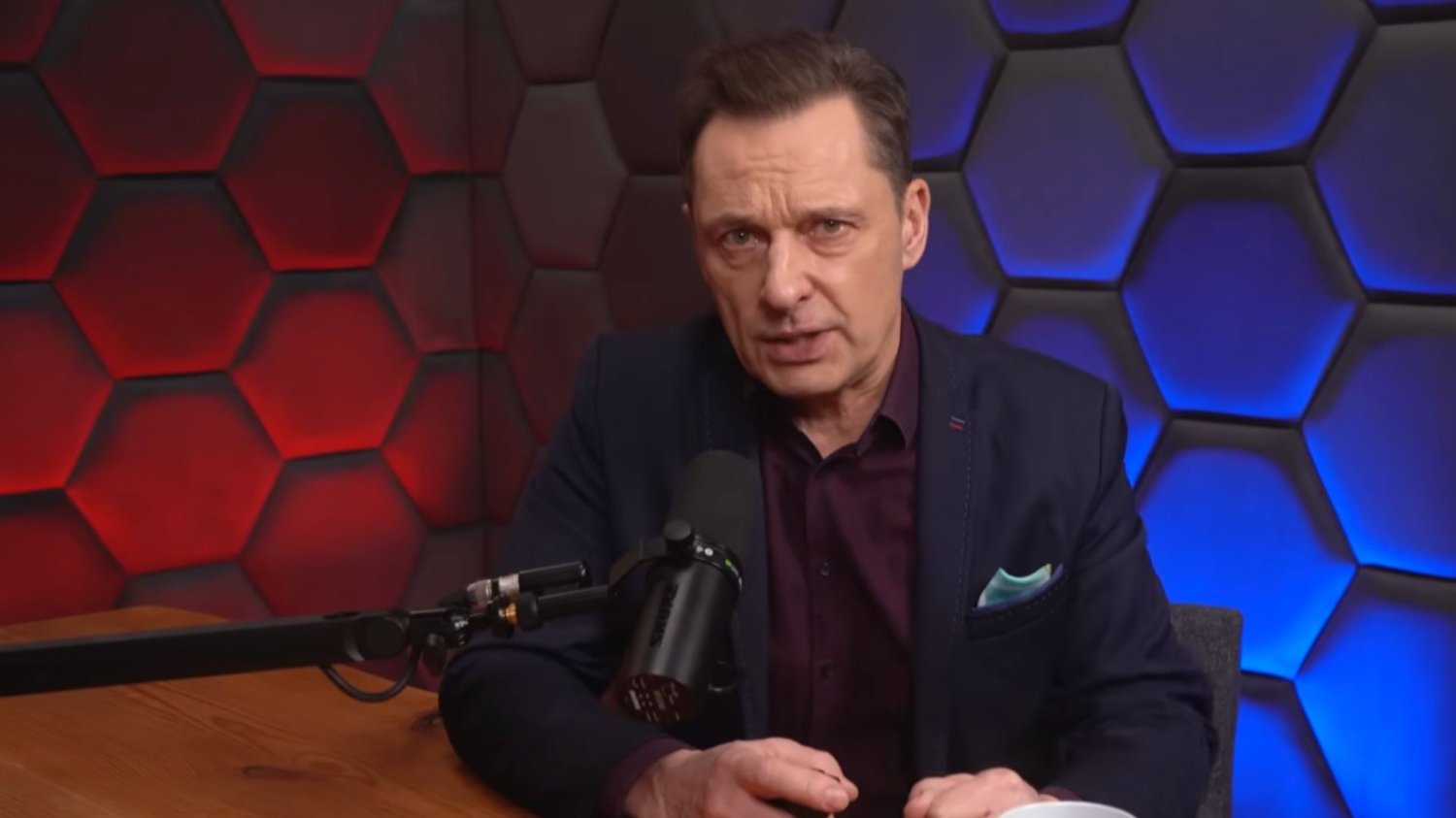 Krzysztof Ziemiec w swoim podcaście Krzysztof Ziemiec - podcast