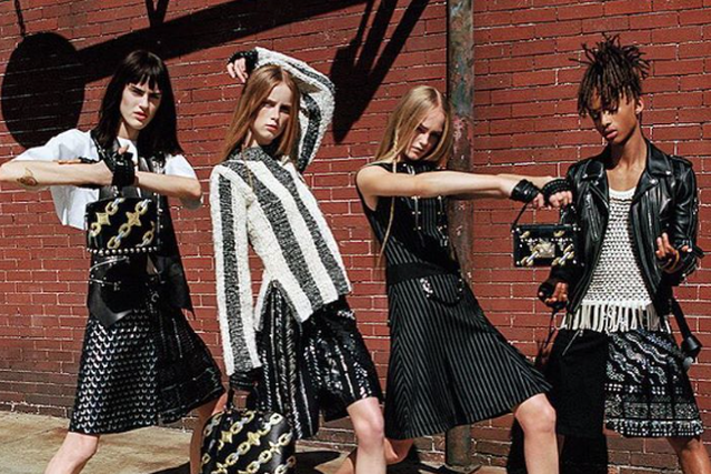 Modelki i Jaden Smith - twarzami damskiej kolekcji Louis Vuitton