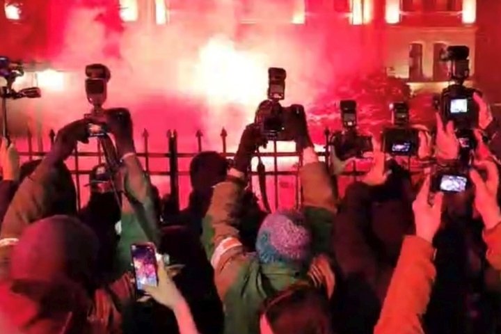 Na terenie TK odpalono czerwone race