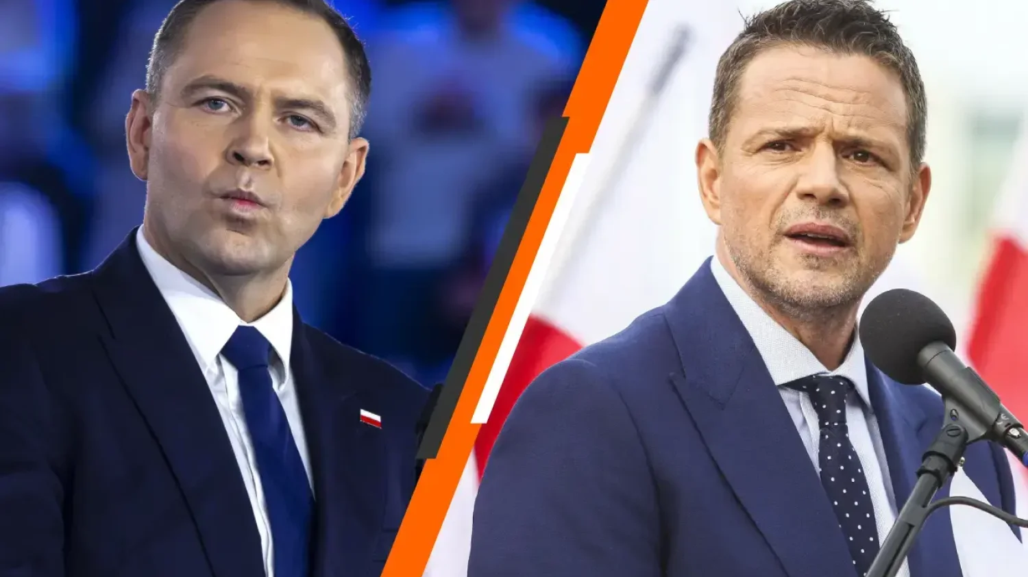 Kto wygrałby drugą turę? Według nowego sondażu liderem jest Trzaskowski.