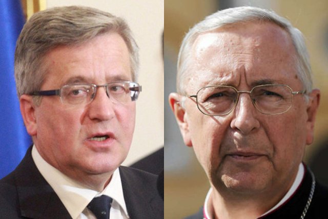 Prezydent Bronisław Komorowski odpowiedział na list arcybiskupa Stanisława Gądeckiego