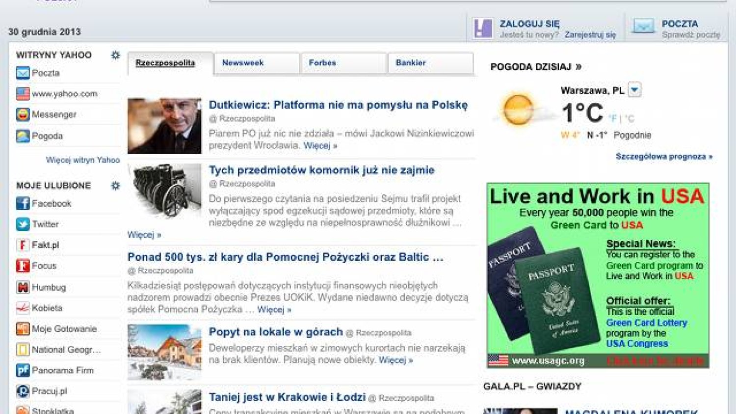 Polska wersja Yahoo zostanie zamknięta