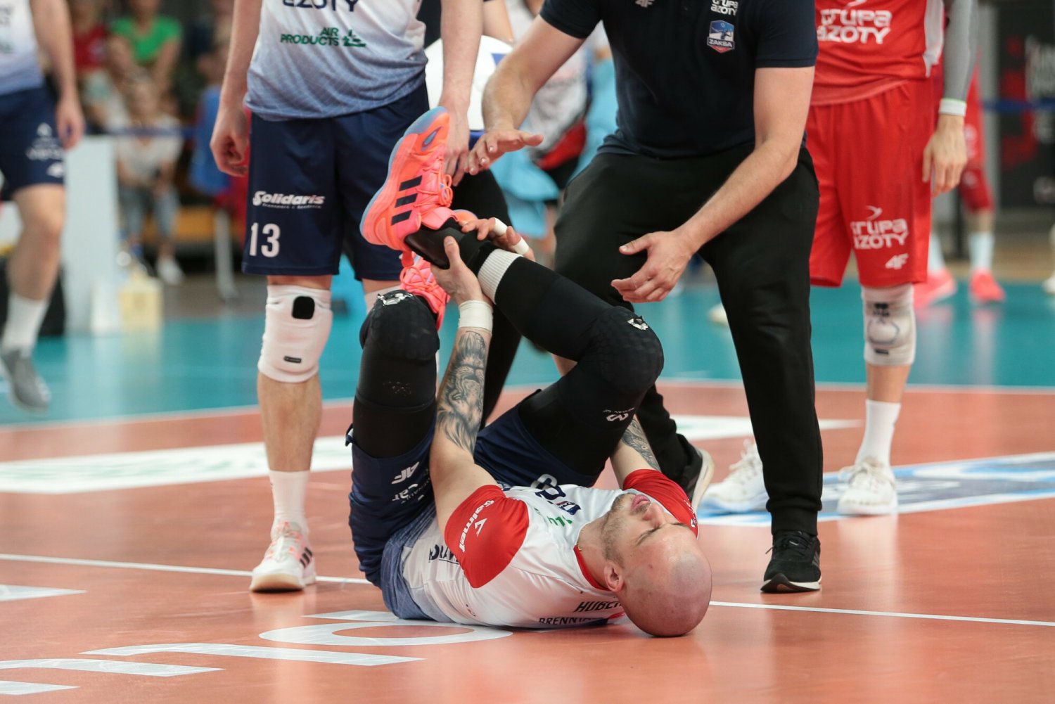 Norbert Huber doznał poważnej kontuzji ścięgna Achillesa i nie zagra do końca sezonu