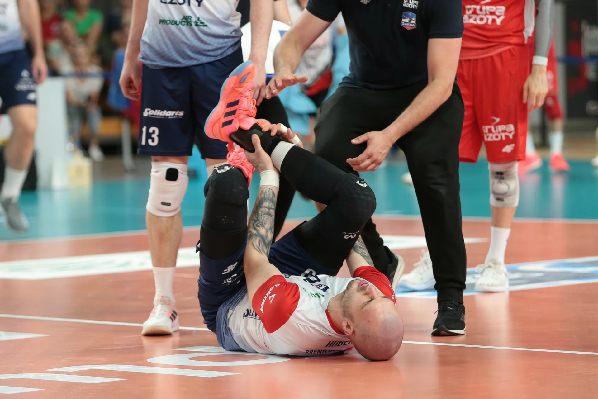 Norbert Huber doznał poważnej kontuzji ścięgna Achillesa i nie zagra do końca sezonu