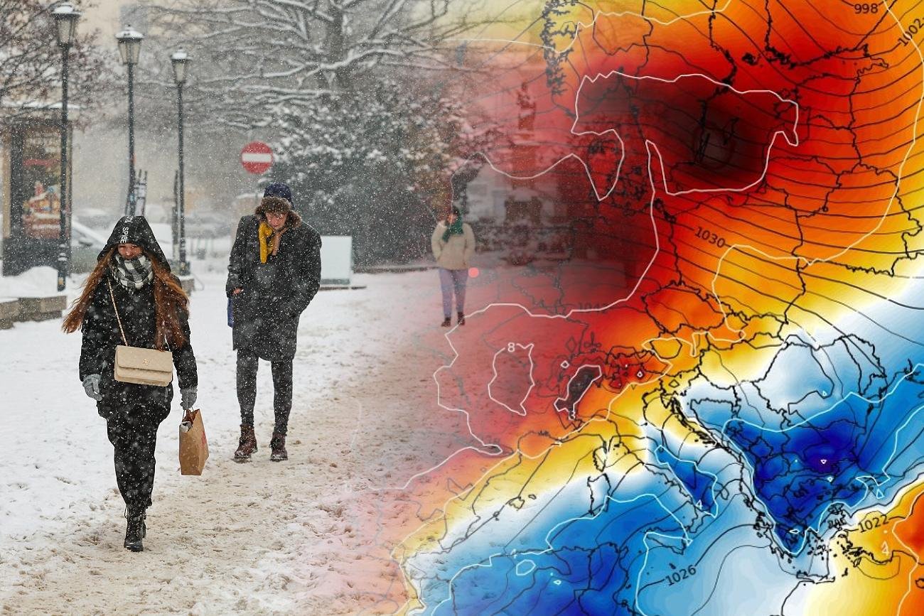 Antycyklon Fiona już zmierza do Polski. Mapy pogodowe.