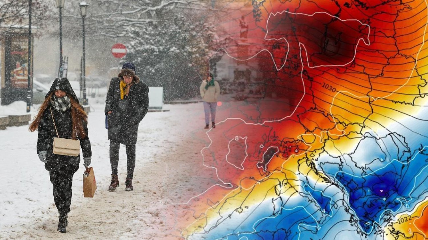 Antycyklon Fiona już zmierza do Polski. Mapy pogodowe.