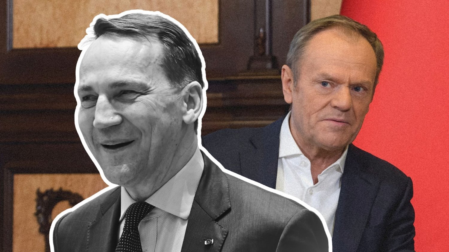 Donald Tusk i Radosław Sikorski