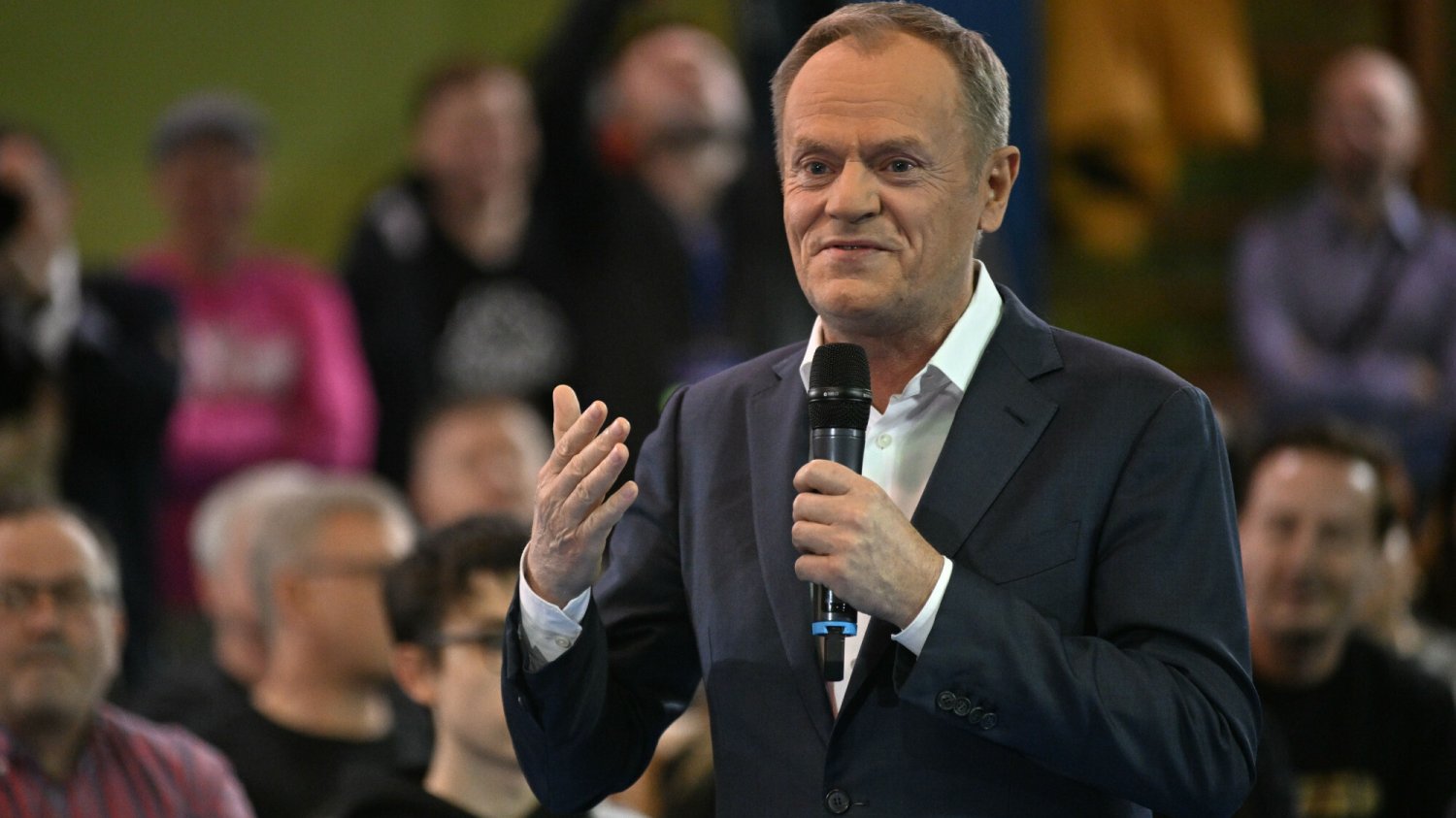 Donald Tusk podczas spotkania w Łodzi nawiązał do systemu aborcyjnego w Polsce i słów prezesa PiS w tej kwestii.