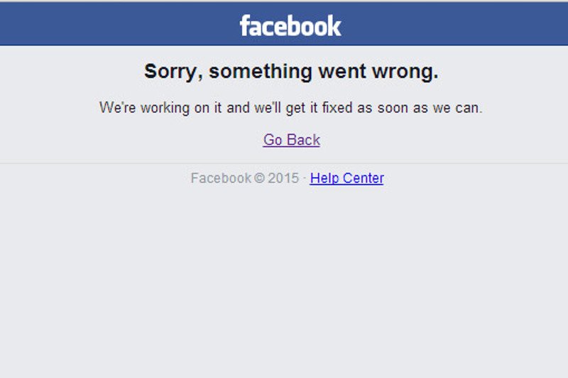 Facebook nie działa. Znowu.
