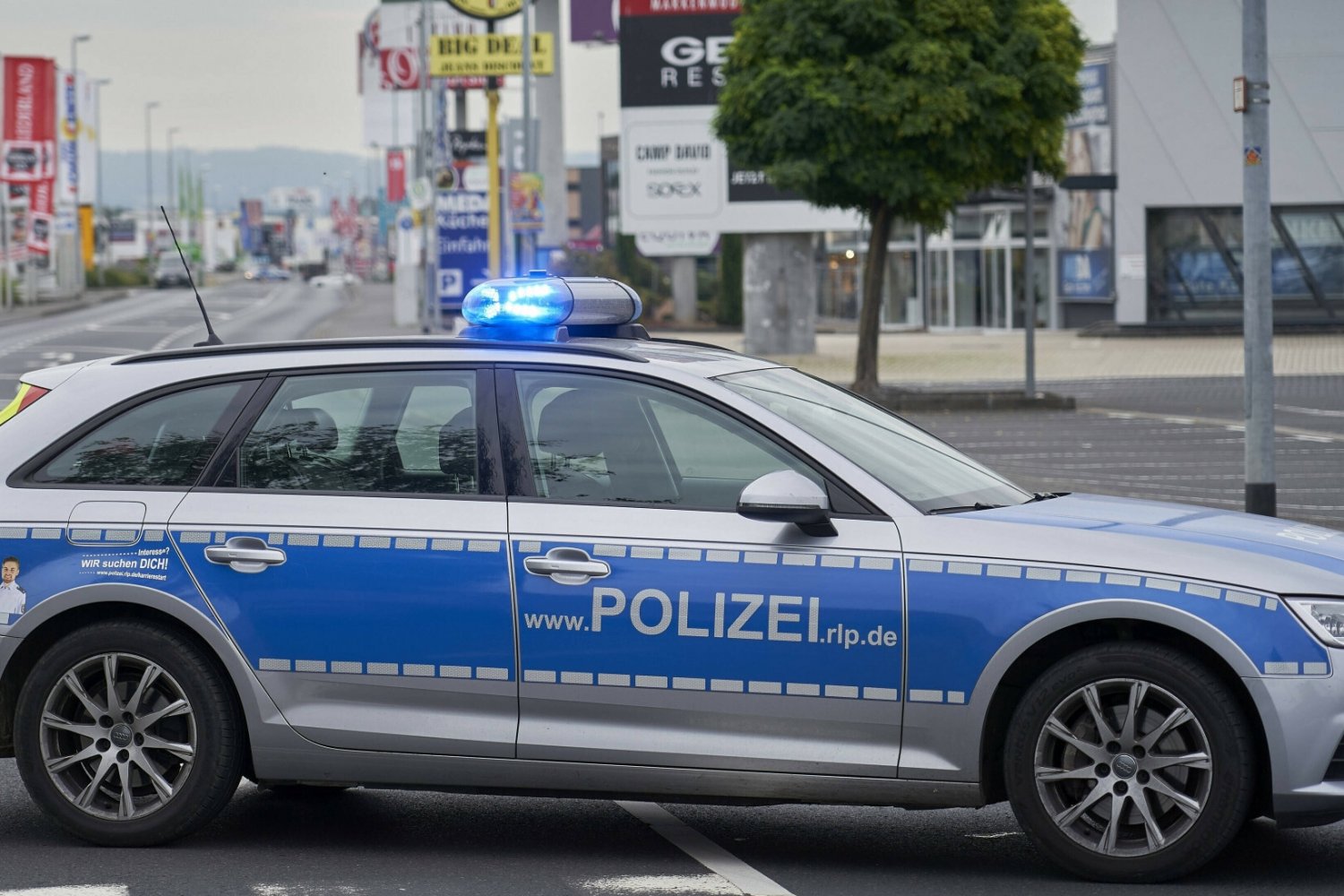 Niemiecka policja. Zdjęcie ilustracyjne.