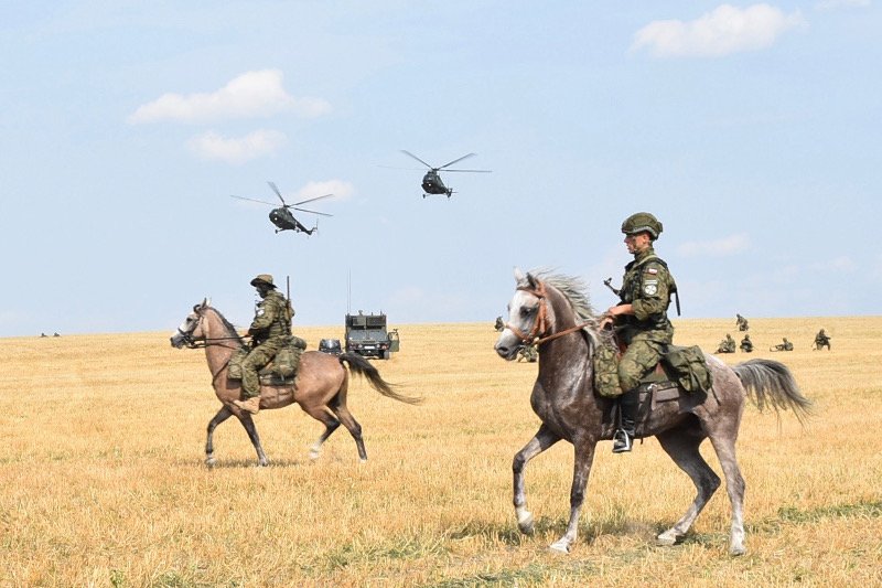 Formacje Kawalerii Ochotniczej formalnie nie wchodzą w skład Wojsk Obrony Terytorialnej, jednak wielu kawalerzystów jest też żołnierzami WOT.