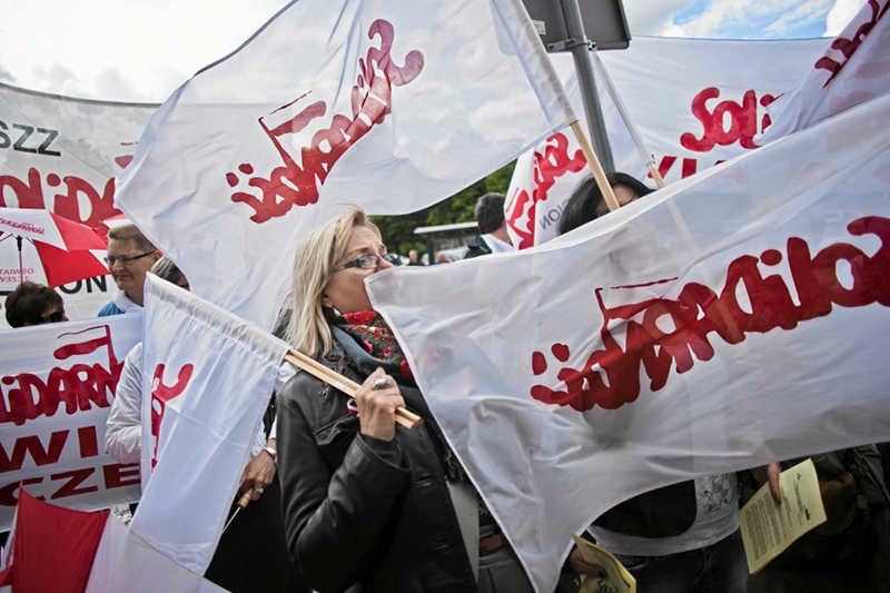 Manifestacja "Solidarności"