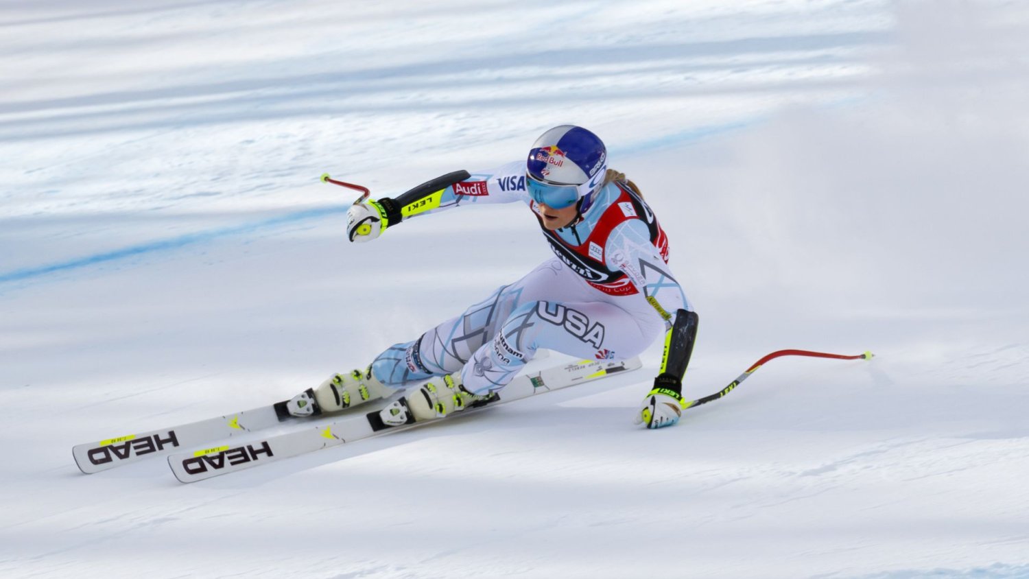 Upadek Lindsey Vonn. Wszyscy kibice nagle zamarli, kiedy nie mogła wstać