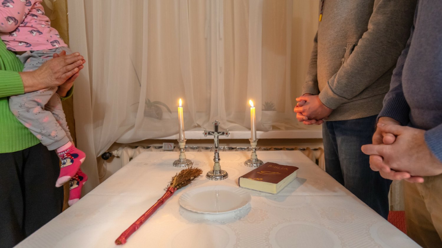 Kolęda w niegotowym kościele w Białej Podlaskiej