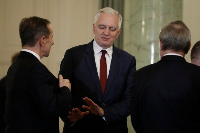 Gowin spotka się z Grodzkim ws. zmiany Konstytucji.