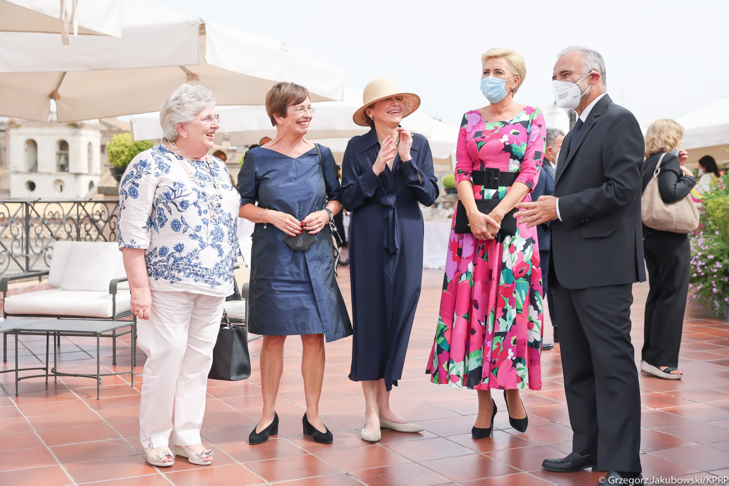 Agata Kornhauser-Duda w Rzymie