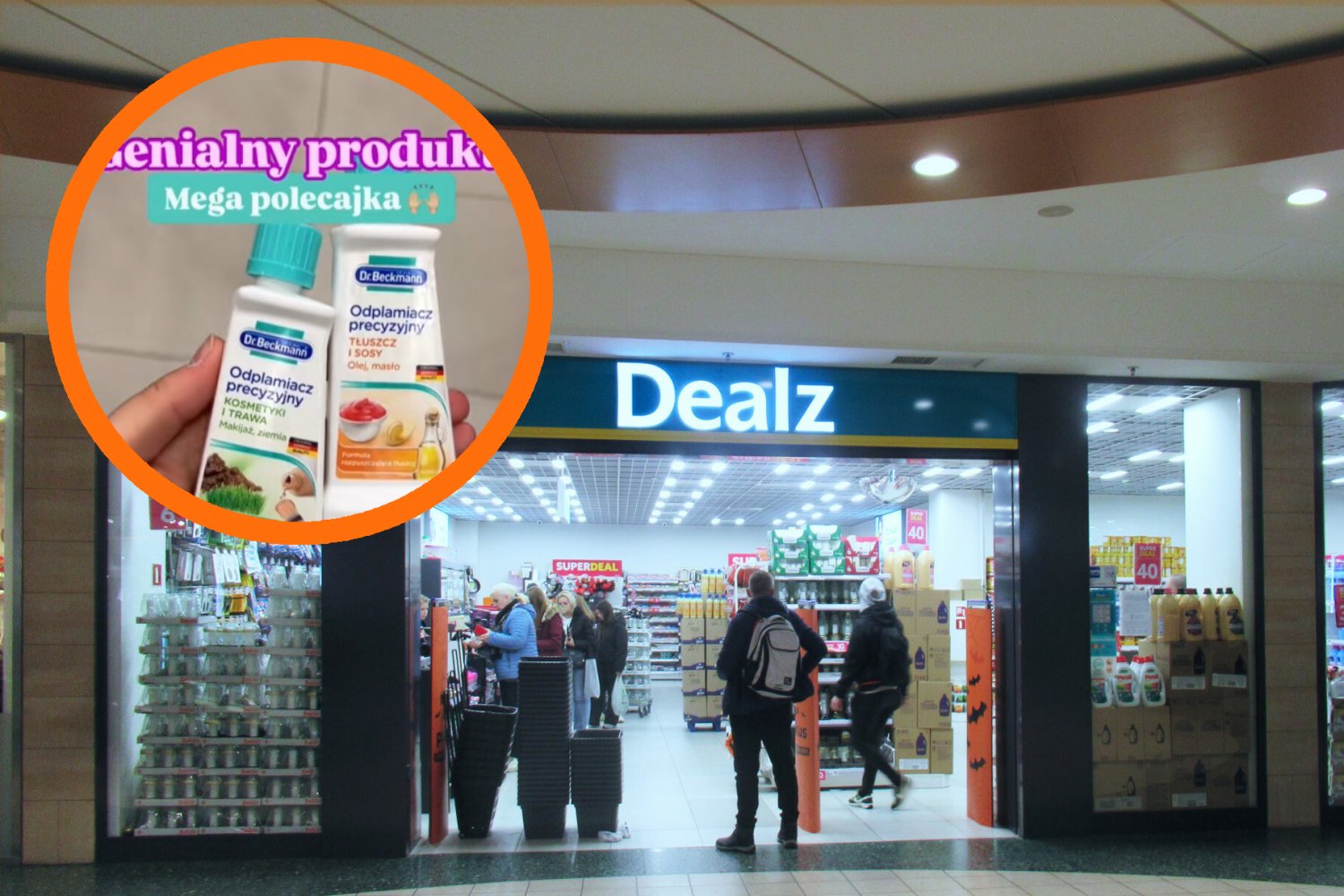 Czy odplamiacz precyzyjny Dr. Beckmann z Dealz działa?