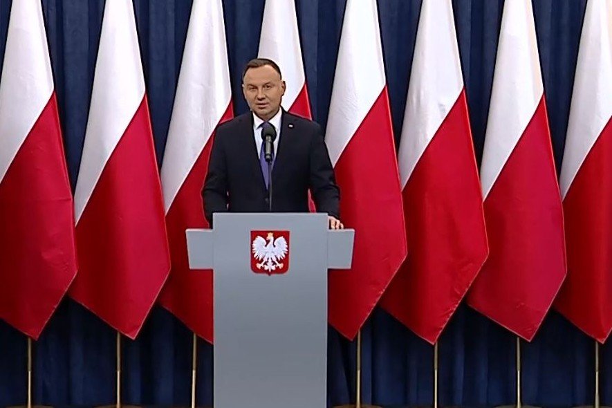 Prezydent Andrzej Duda wbrew oczekiwaniom nie powiedział w oświadczeniu niczego o wyborach prezydenckich. Zapowiedział za to początek inwestycji Baltic Pipe.